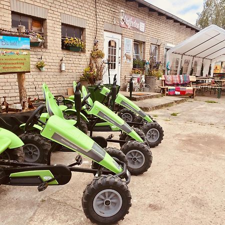 Apartmán Weidelandfarm Am Riebener See Beelitz Exteriér fotografie